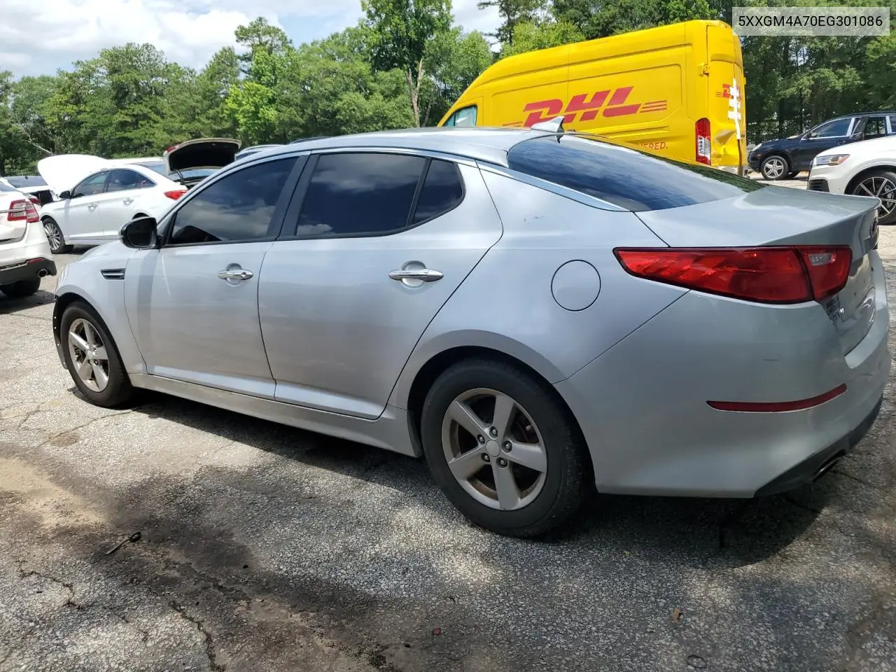 2014 Kia Optima Lx VIN: 5XXGM4A70EG301086 Lot: 61846685
