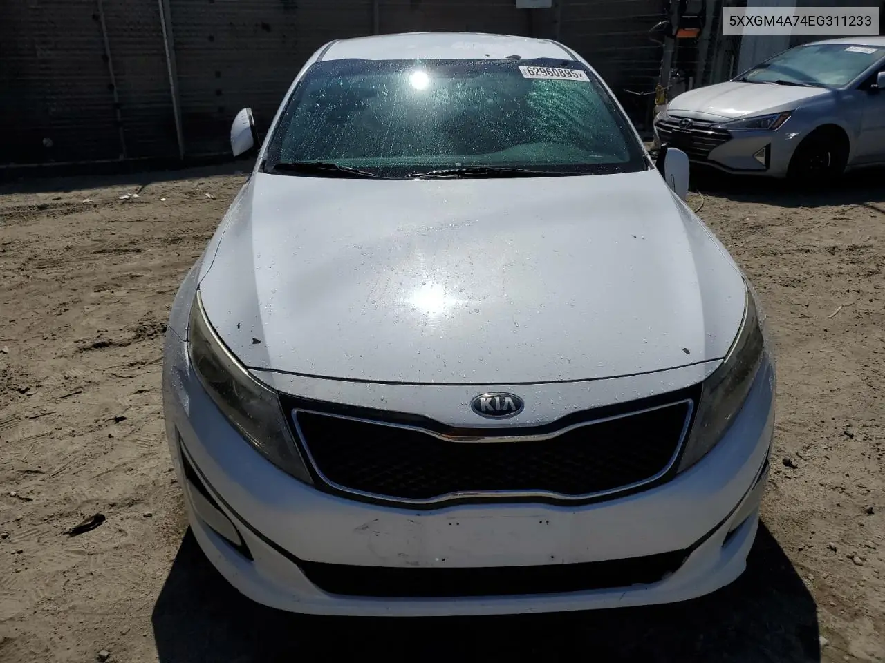 2014 Kia Optima Lx VIN: 5XXGM4A74EG311233 Lot: 62960895