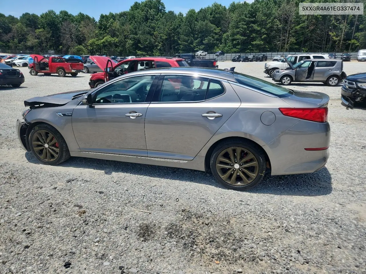 2014 Kia Optima Sx VIN: 5XXGR4A61EG337474 Lot: 62962405