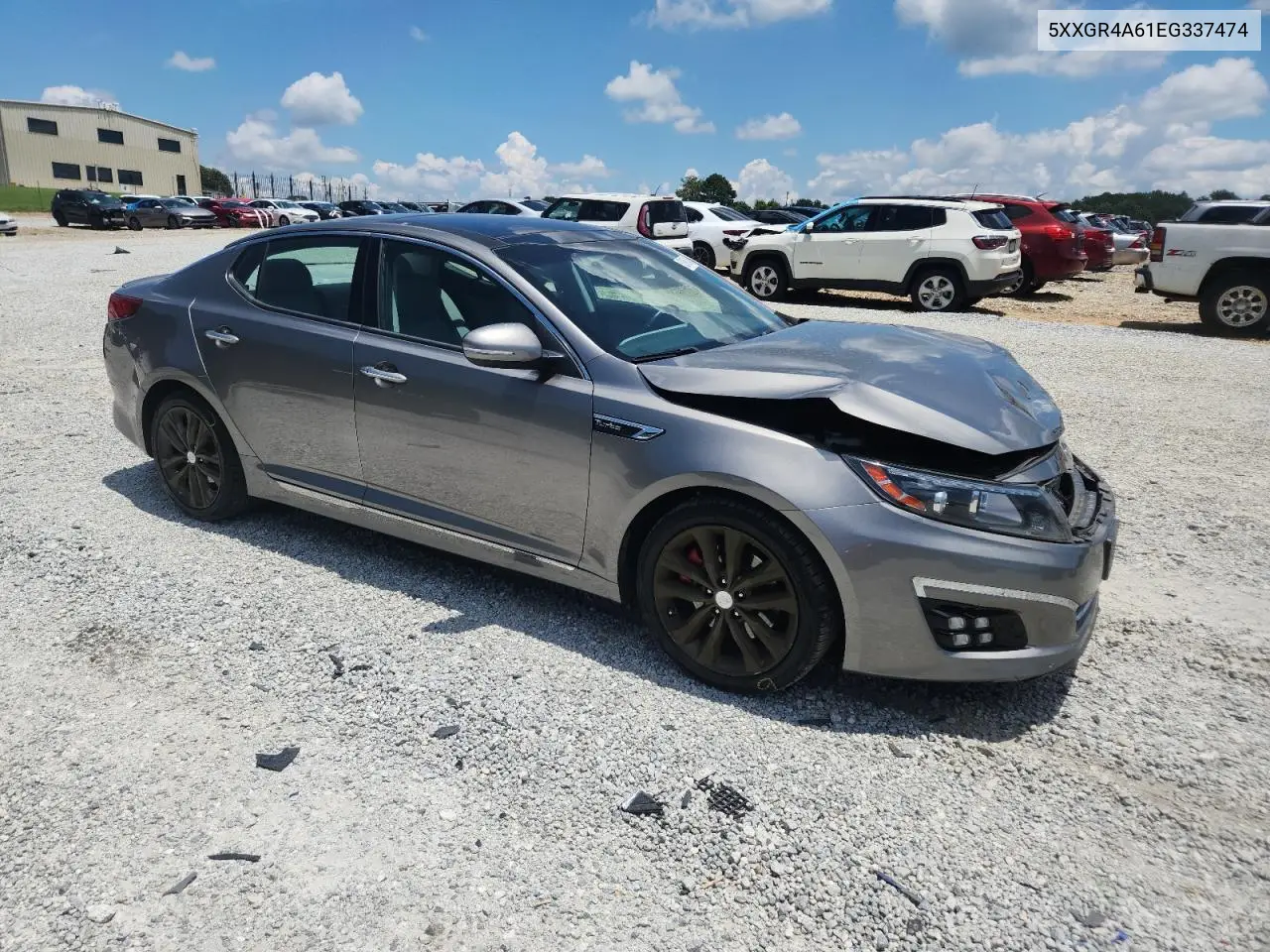 2014 Kia Optima Sx VIN: 5XXGR4A61EG337474 Lot: 62962405