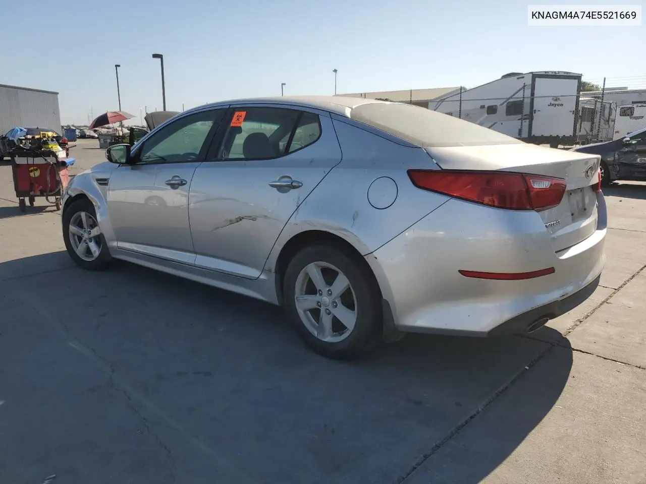 2014 Kia Optima Lx VIN: KNAGM4A74E5521669 Lot: 62964315
