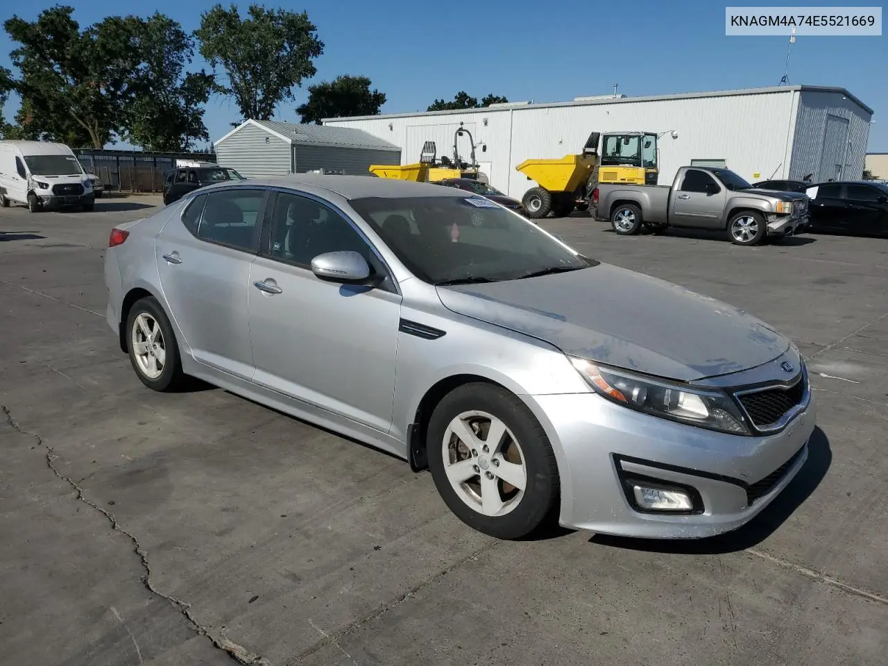 2014 Kia Optima Lx VIN: KNAGM4A74E5521669 Lot: 62964315