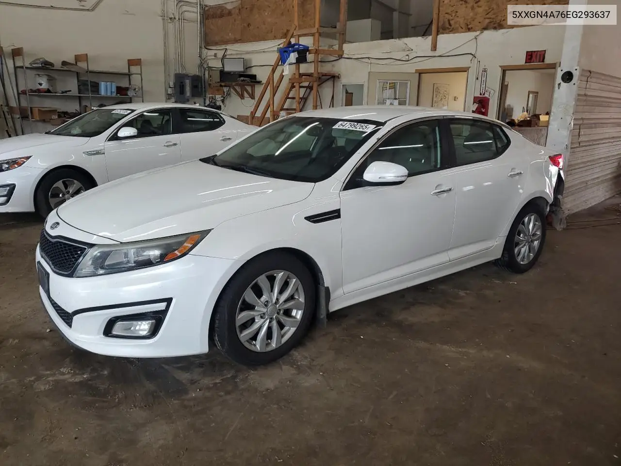 2014 Kia Optima Ex VIN: 5XXGN4A76EG293637 Lot: 64799265