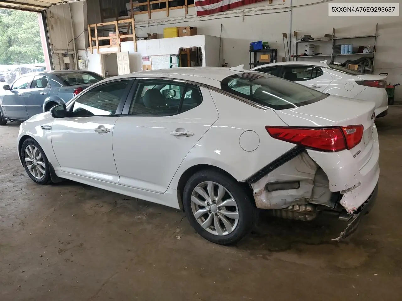 2014 Kia Optima Ex VIN: 5XXGN4A76EG293637 Lot: 64799265