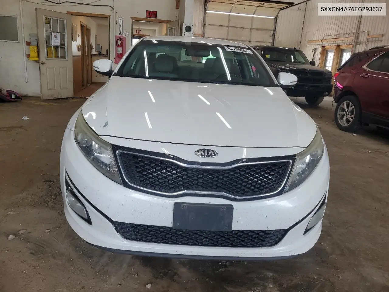 2014 Kia Optima Ex VIN: 5XXGN4A76EG293637 Lot: 64799265