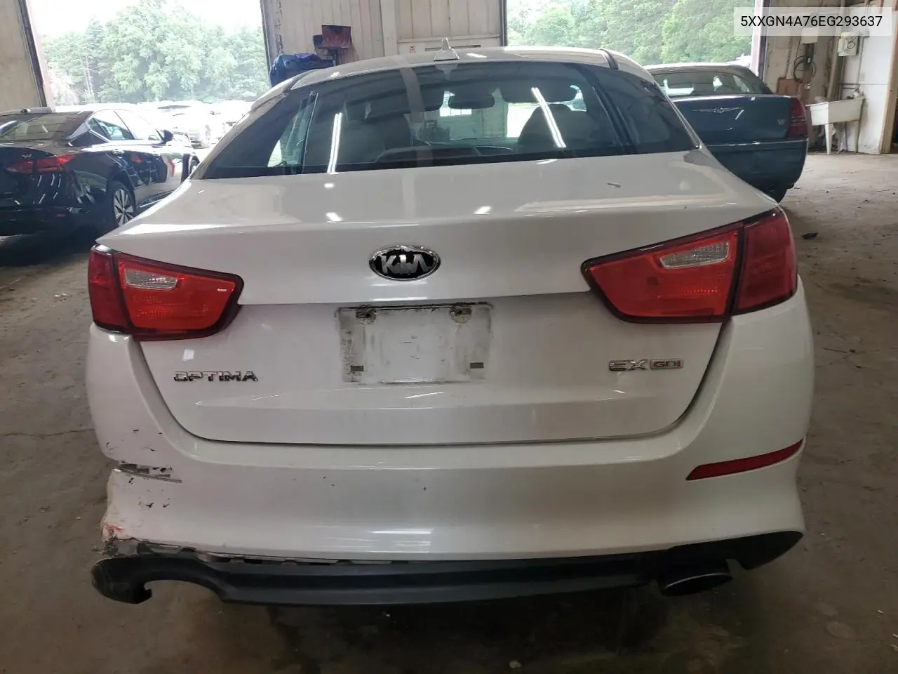 2014 Kia Optima Ex VIN: 5XXGN4A76EG293637 Lot: 64799265