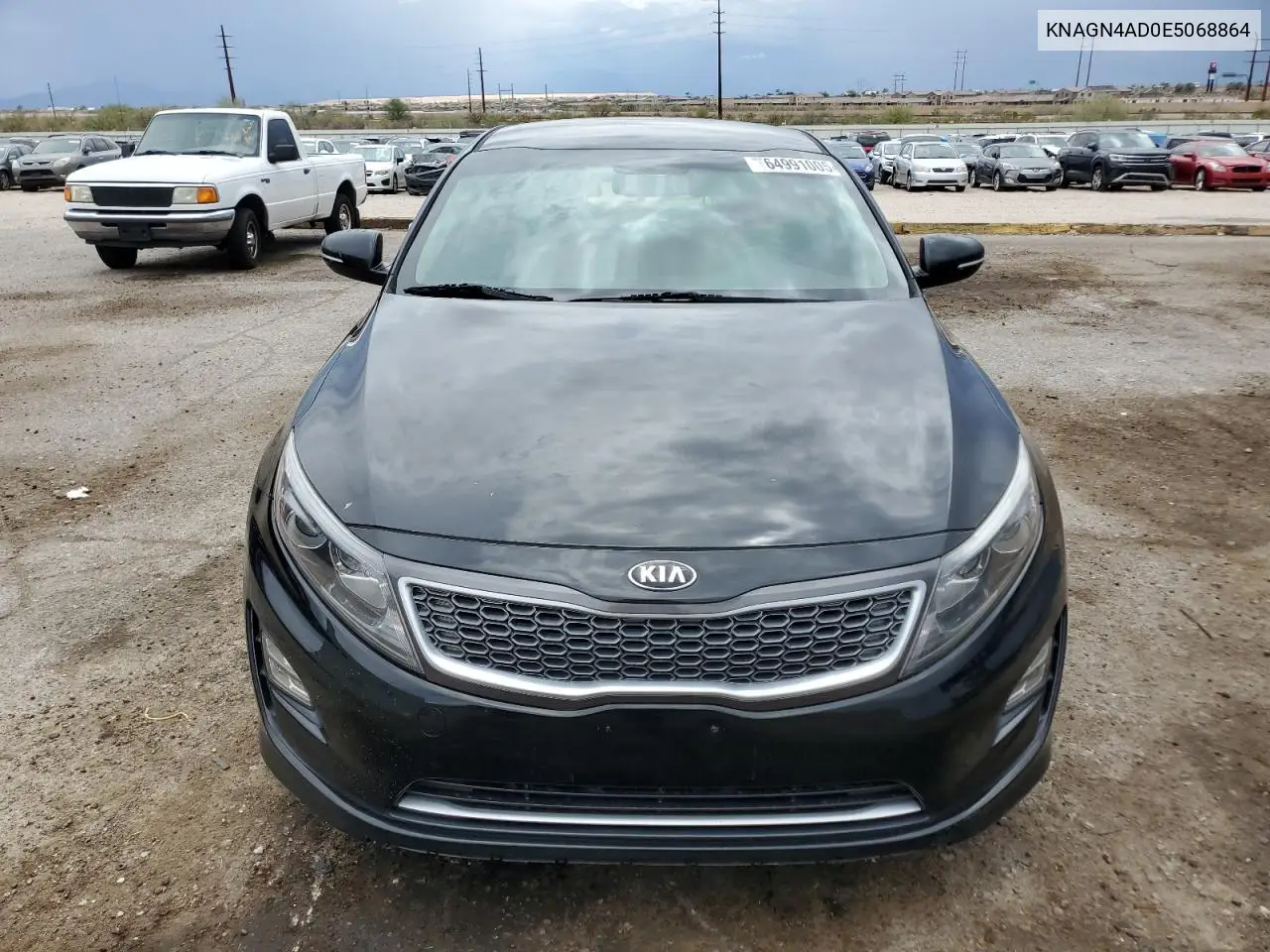 2014 Kia Optima Hybrid VIN: KNAGN4AD0E5068864 Lot: 64991005
