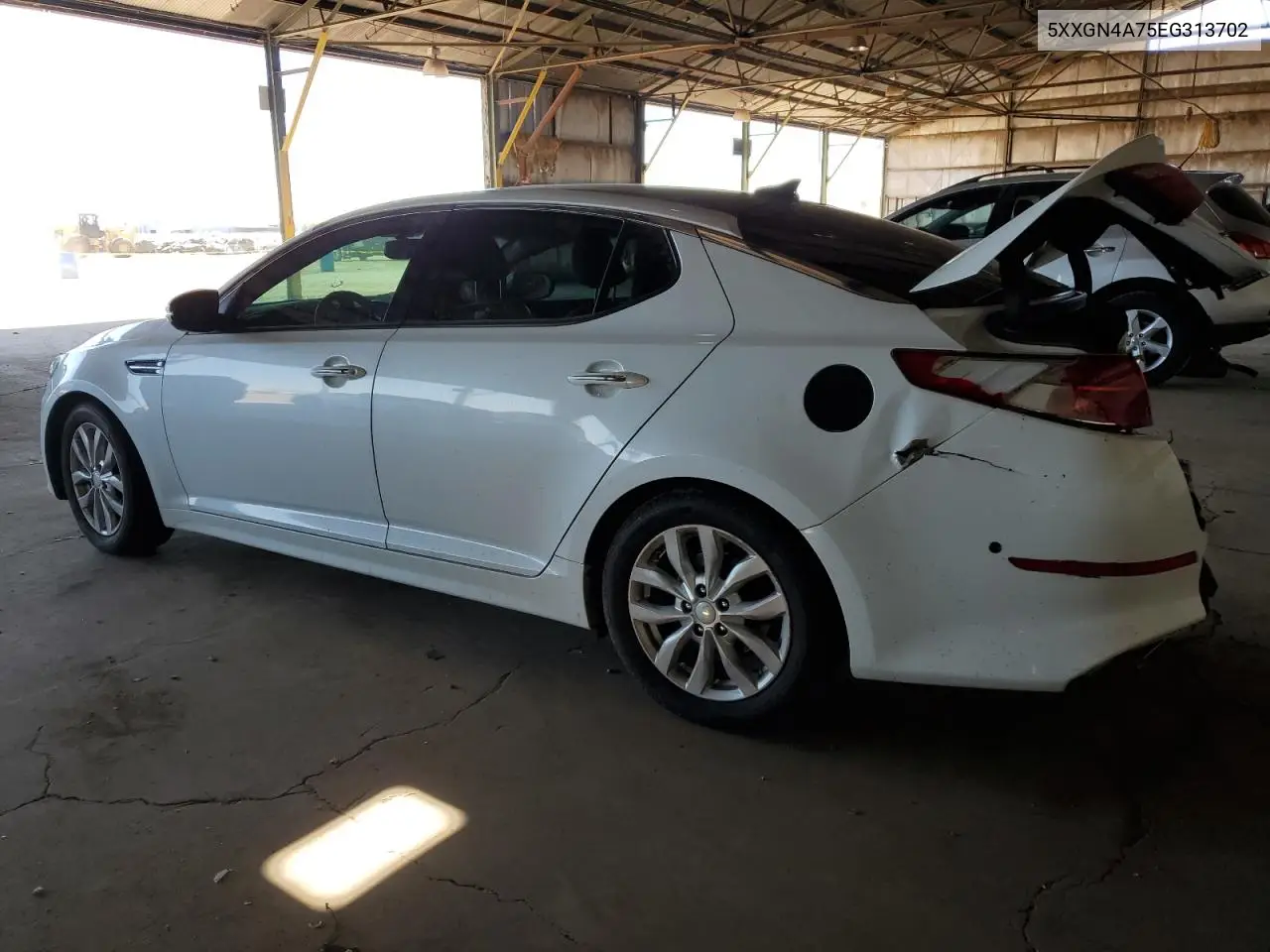 2014 Kia Optima Ex VIN: 5XXGN4A75EG313702 Lot: 65243845