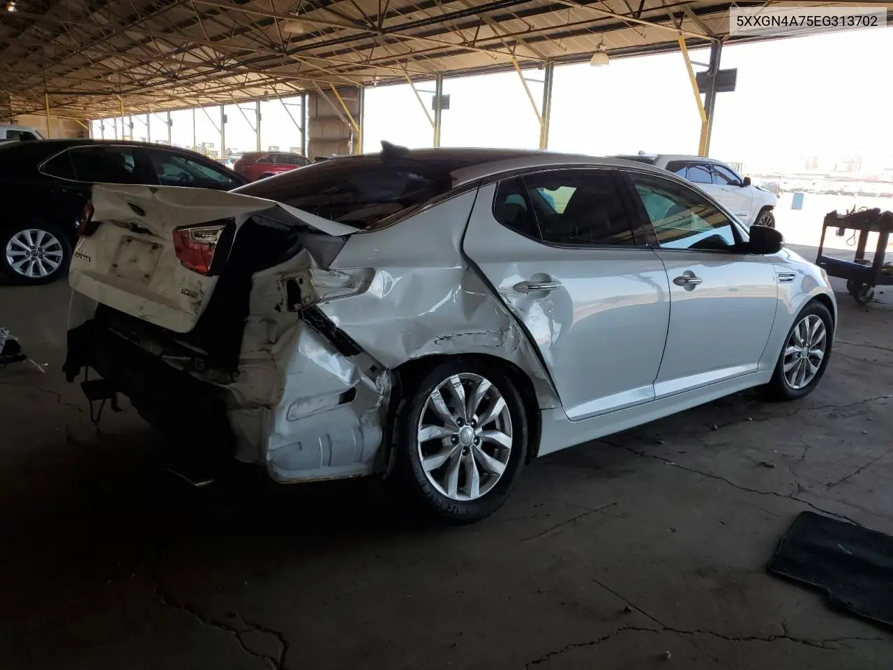 2014 Kia Optima Ex VIN: 5XXGN4A75EG313702 Lot: 65243845