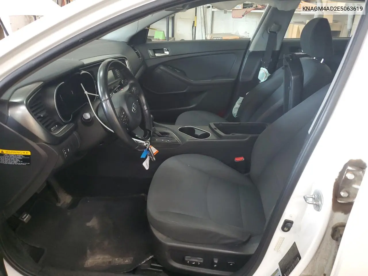 2014 Kia Optima Hybrid VIN: KNAGM4AD2E5063619 Lot: 65752135