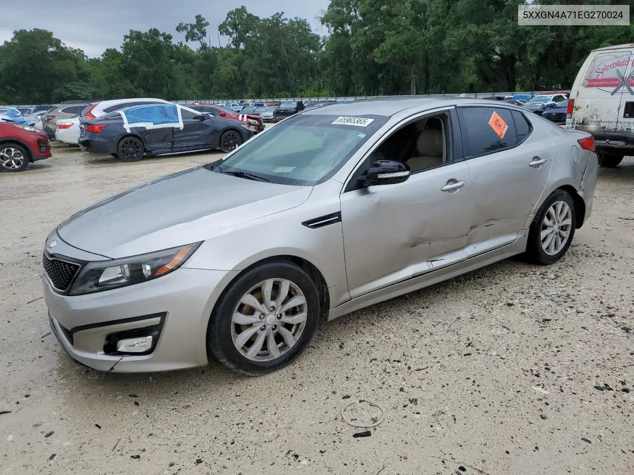 2014 Kia Optima Ex VIN: 5XXGN4A71EG270024 Lot: 65965365