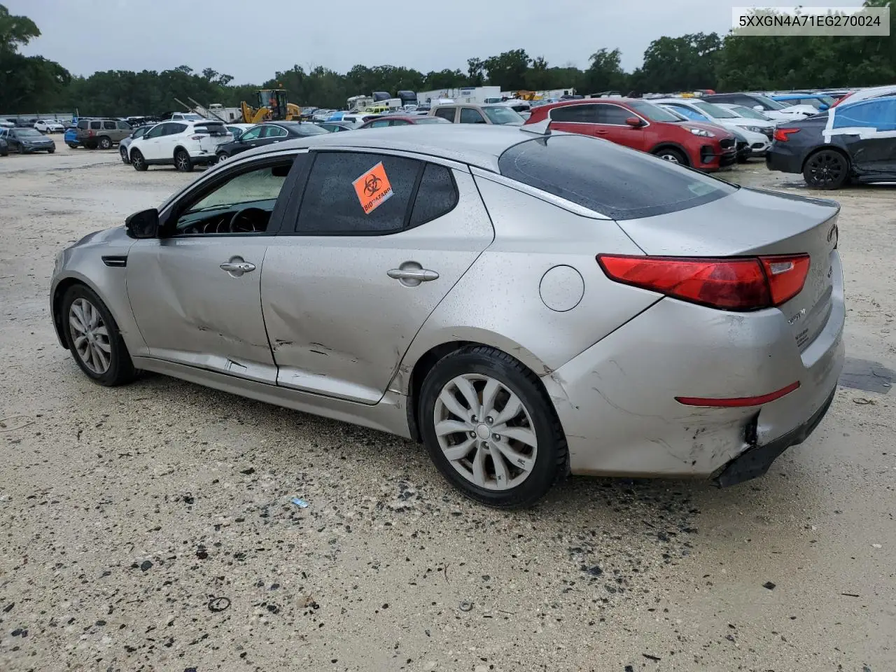2014 Kia Optima Ex VIN: 5XXGN4A71EG270024 Lot: 65965365