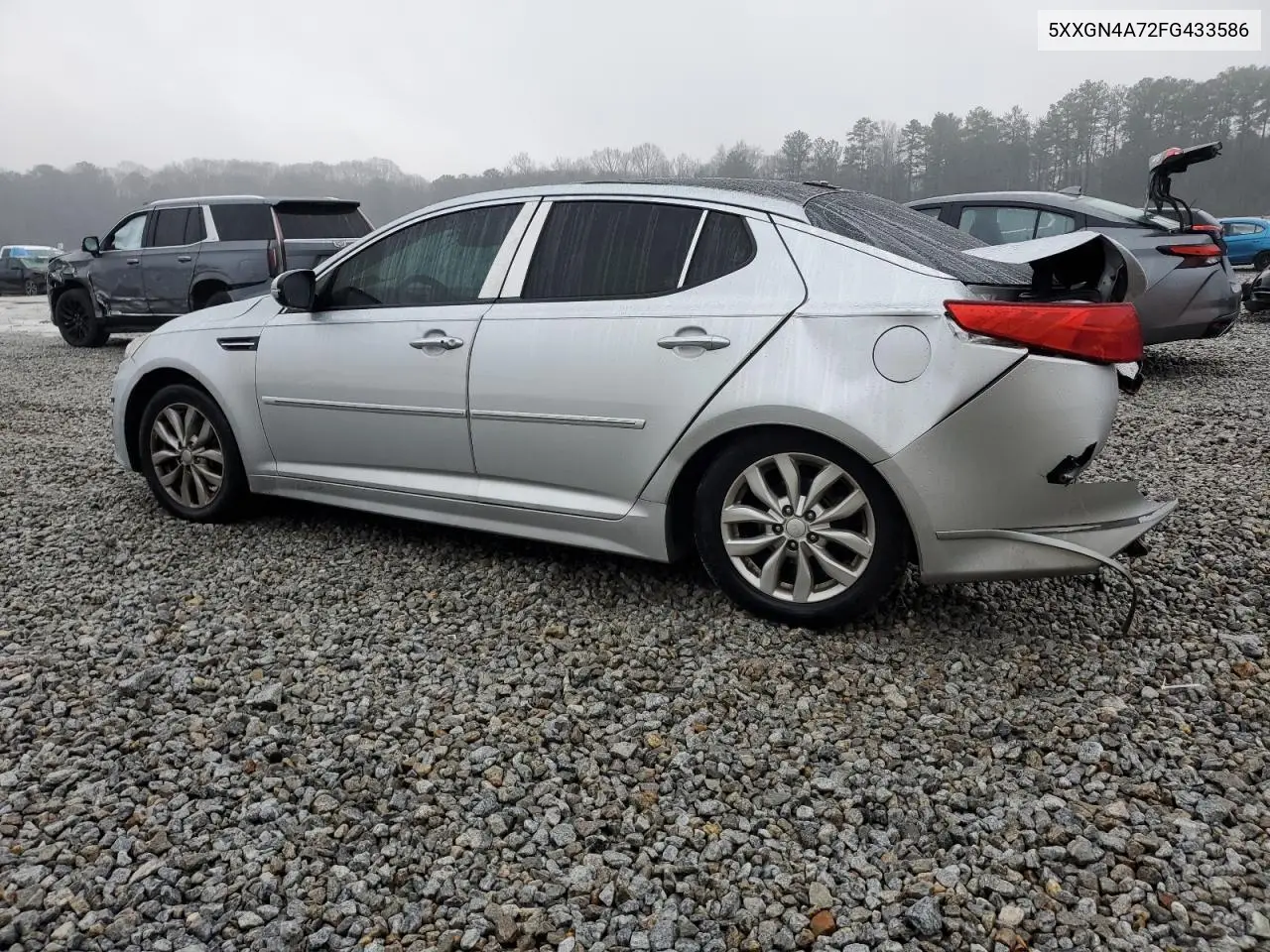2015 Kia Optima Ex VIN: 5XXGN4A72FG433586 Lot: 42231745