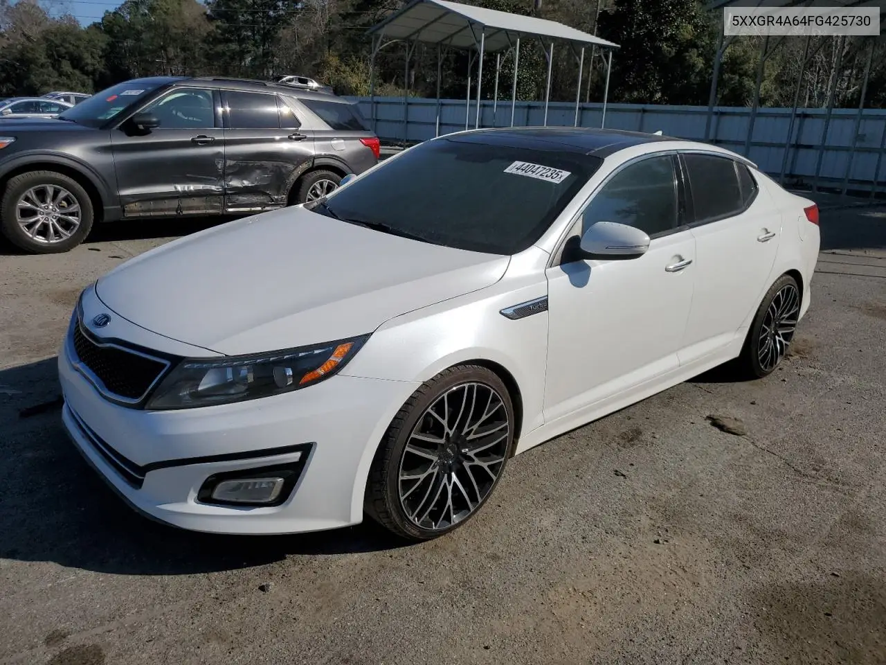 2015 Kia Optima Sx VIN: 5XXGR4A64FG425730 Lot: 44047235