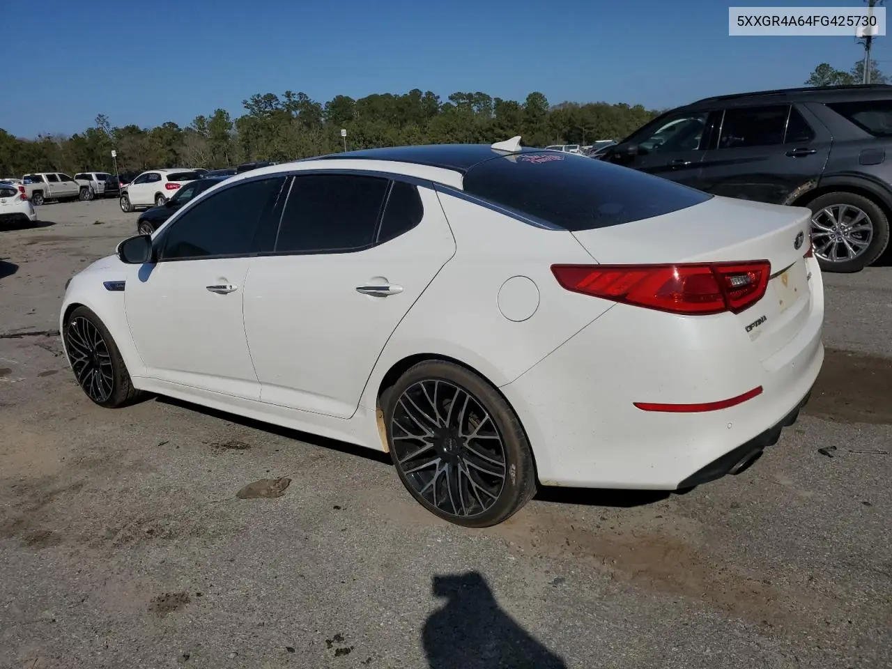 2015 Kia Optima Sx VIN: 5XXGR4A64FG425730 Lot: 44047235