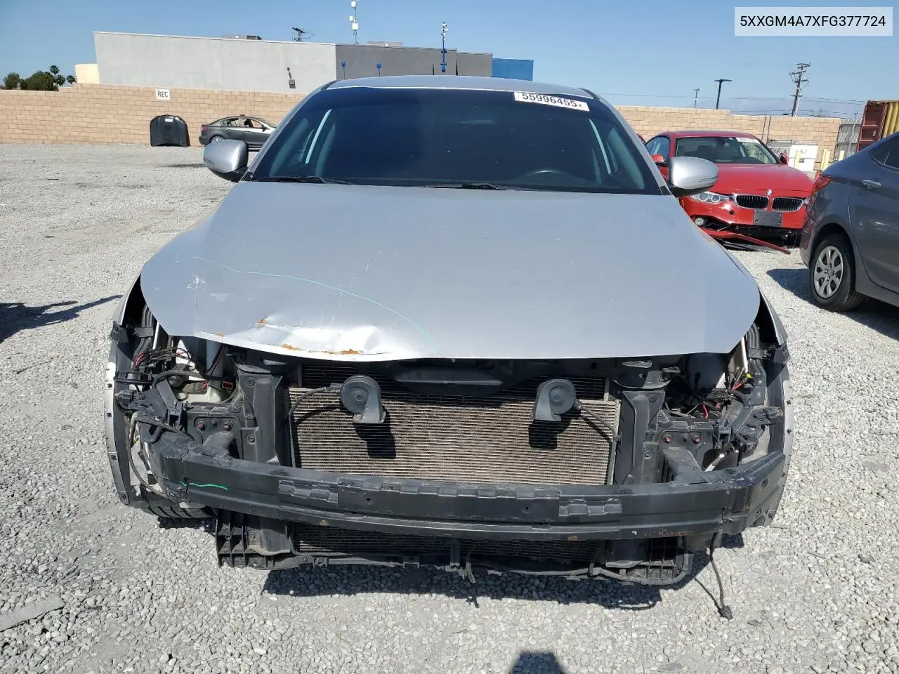 2015 Kia Optima Lx VIN: 5XXGM4A7XFG377724 Lot: 55996455