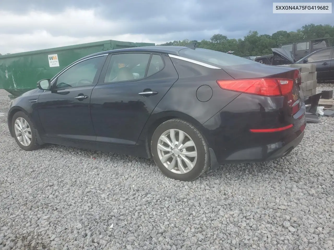 2015 Kia Optima Ex VIN: 5XXGN4A75FG419682 Lot: 56474105