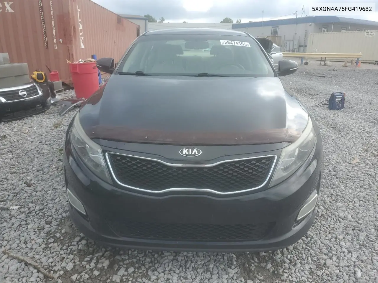 2015 Kia Optima Ex VIN: 5XXGN4A75FG419682 Lot: 56474105