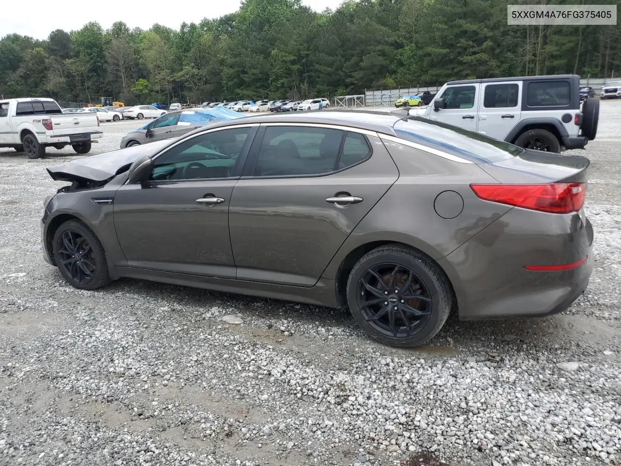 2015 Kia Optima Lx VIN: 5XXGM4A76FG375405 Lot: 56514865