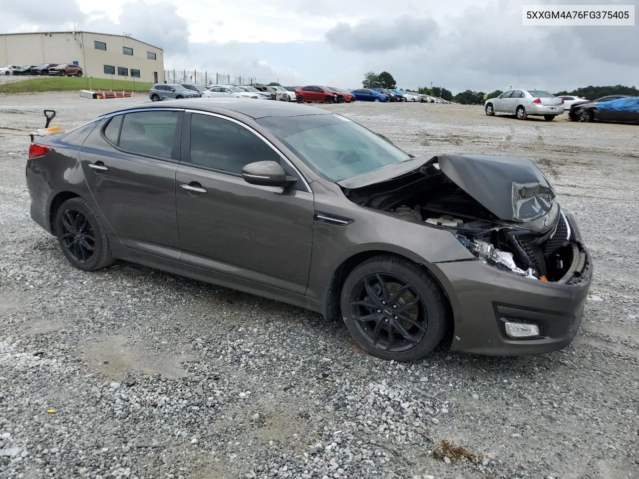 2015 Kia Optima Lx VIN: 5XXGM4A76FG375405 Lot: 56514865