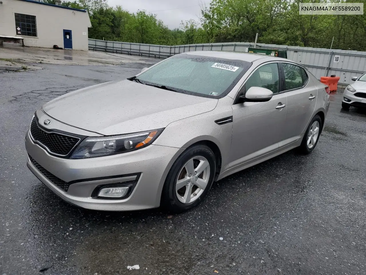 2015 Kia Optima Lx VIN: KNAGM4A74F5589200 Lot: 56905625