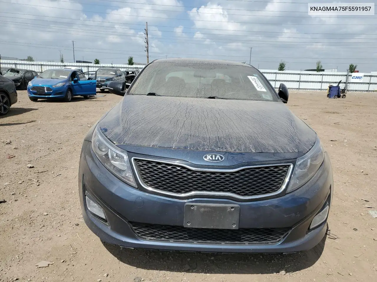2015 Kia Optima Lx VIN: KNAGM4A75F5591957 Lot: 56944485