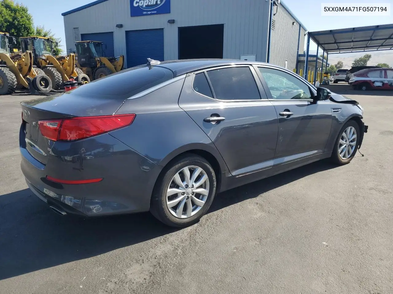 2015 Kia Optima Lx VIN: 5XXGM4A71FG507194 Lot: 56983785