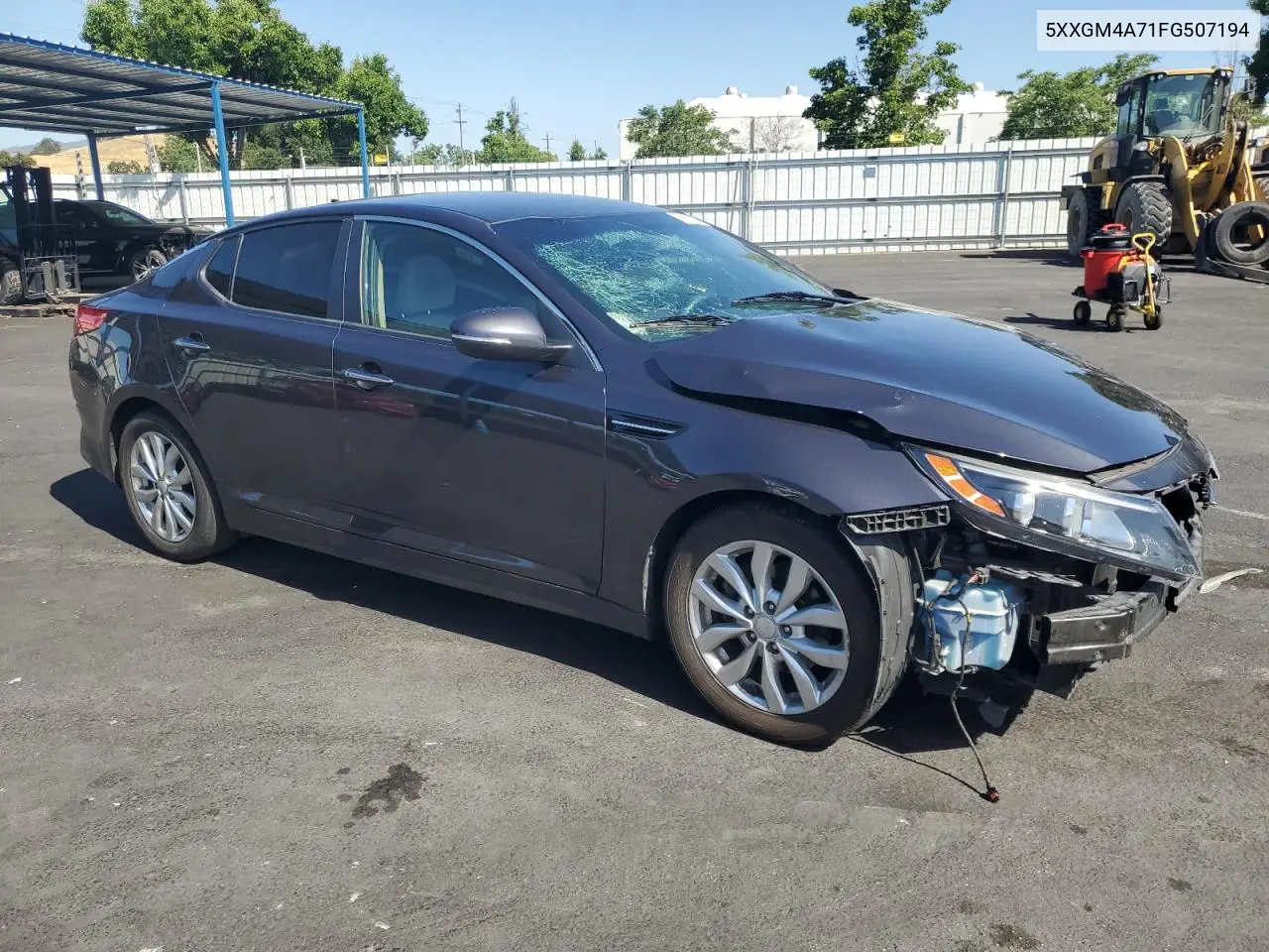 2015 Kia Optima Lx VIN: 5XXGM4A71FG507194 Lot: 56983785