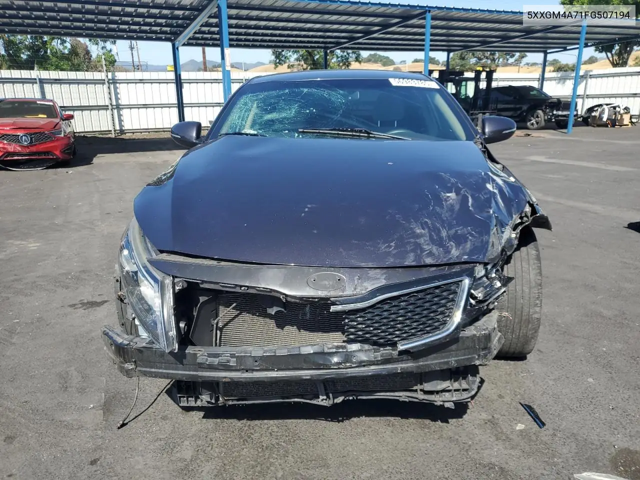 2015 Kia Optima Lx VIN: 5XXGM4A71FG507194 Lot: 56983785