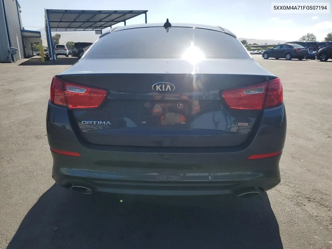 2015 Kia Optima Lx VIN: 5XXGM4A71FG507194 Lot: 56983785