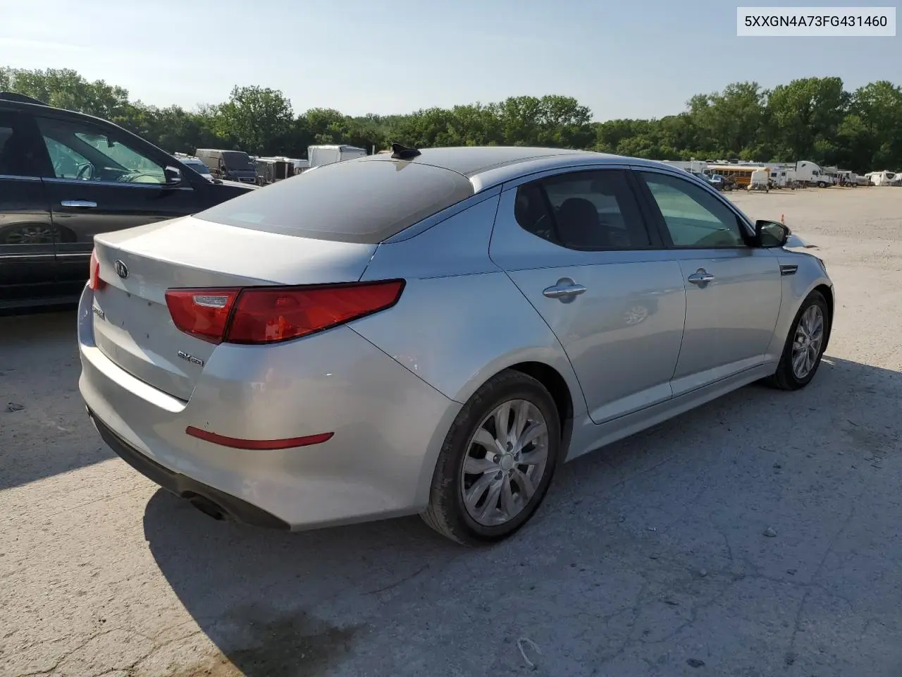 2015 Kia Optima Ex VIN: 5XXGN4A73FG431460 Lot: 57025015
