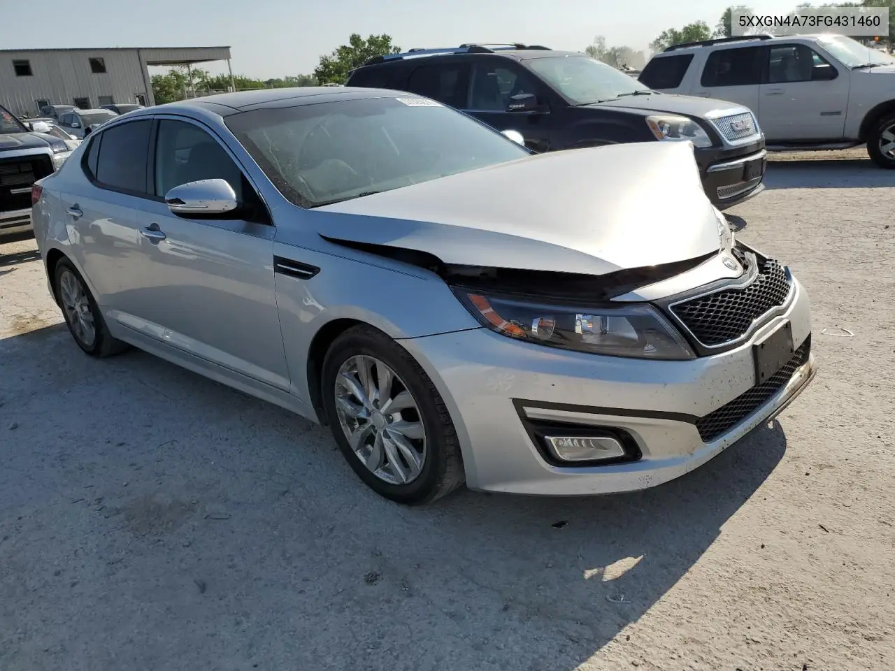 2015 Kia Optima Ex VIN: 5XXGN4A73FG431460 Lot: 57025015