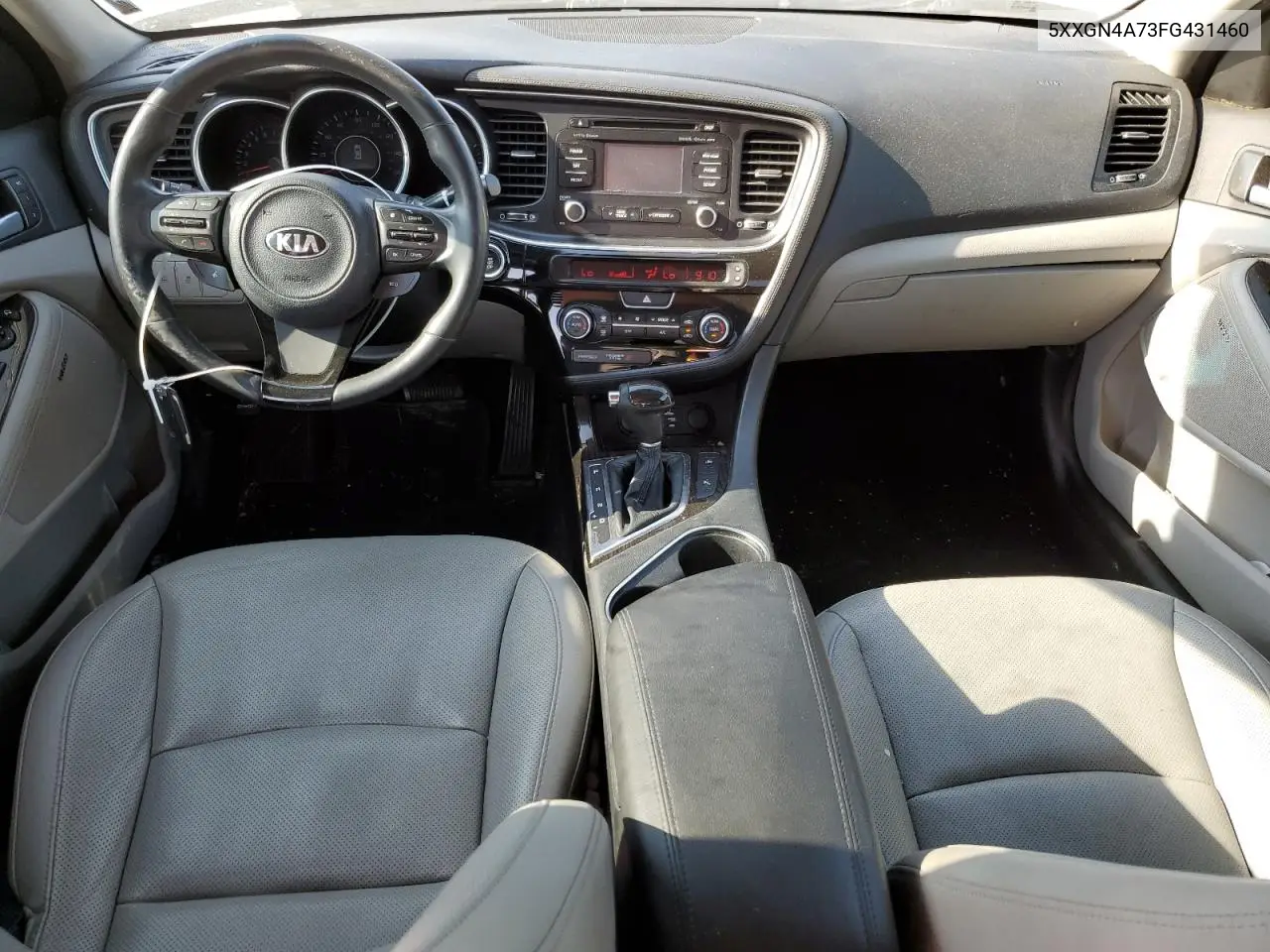 2015 Kia Optima Ex VIN: 5XXGN4A73FG431460 Lot: 57025015