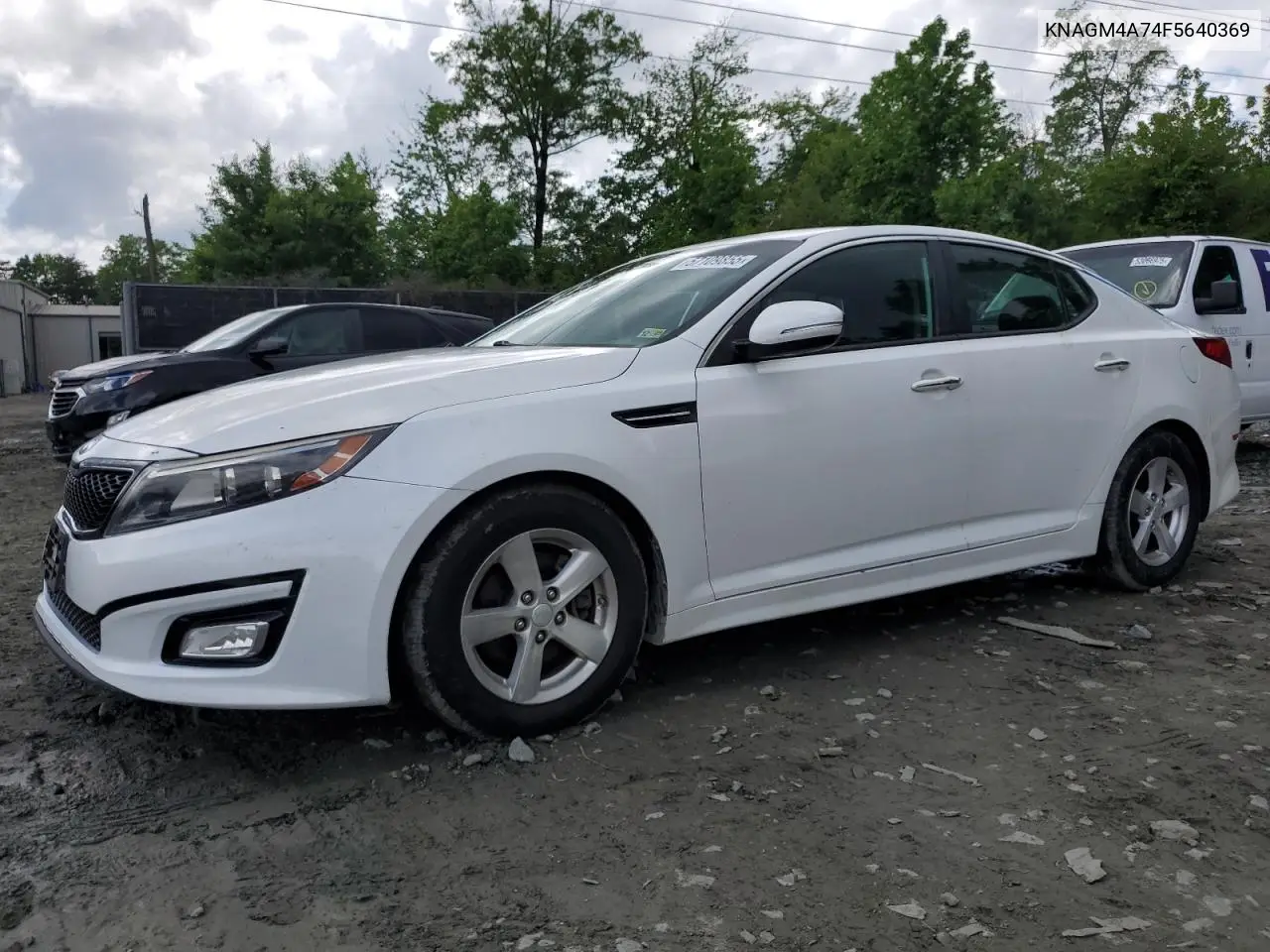 2015 Kia Optima Lx VIN: KNAGM4A74F5640369 Lot: 57109855