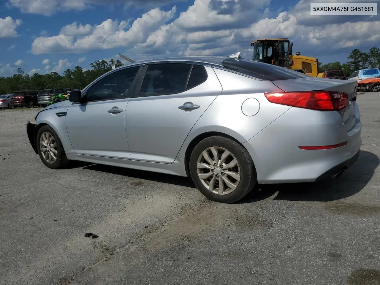 2015 Kia Optima Lx VIN: 5XXGM4A75FG451681 Lot: 57113895