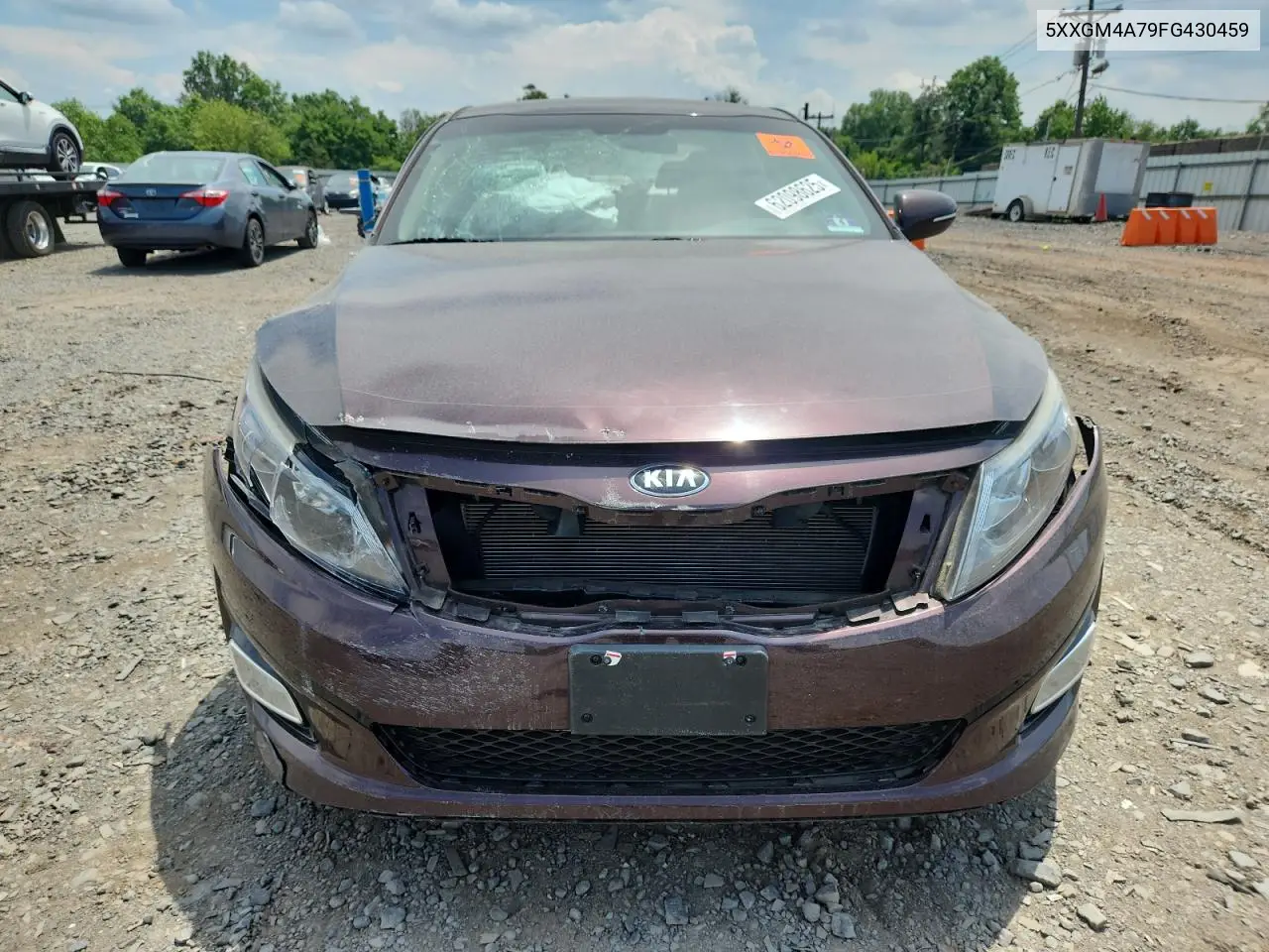 2015 Kia Optima Lx VIN: 5XXGM4A79FG430459 Lot: 62098625