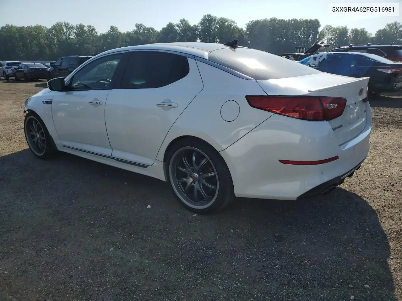 2015 Kia Optima Sx VIN: 5XXGR4A62FG516981 Lot: 62272375