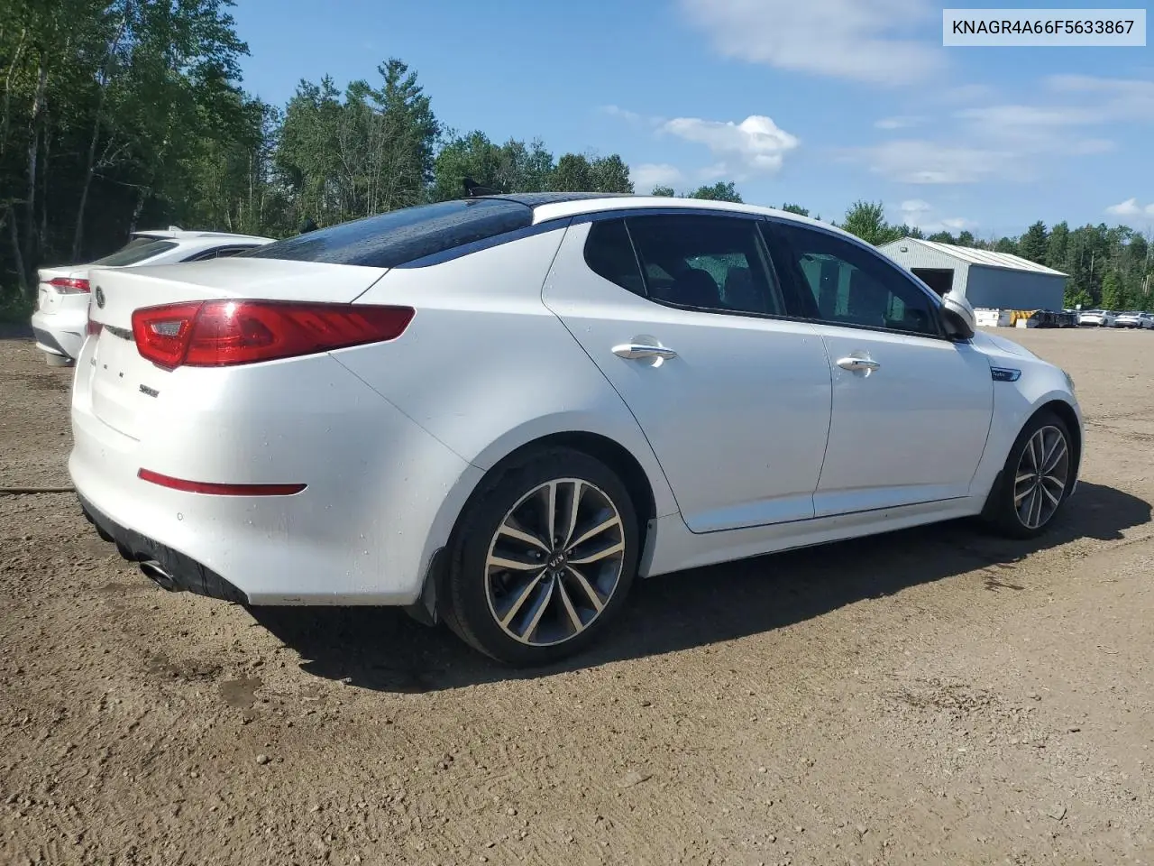 2015 Kia Optima Sx VIN: KNAGR4A66F5633867 Lot: 62292635