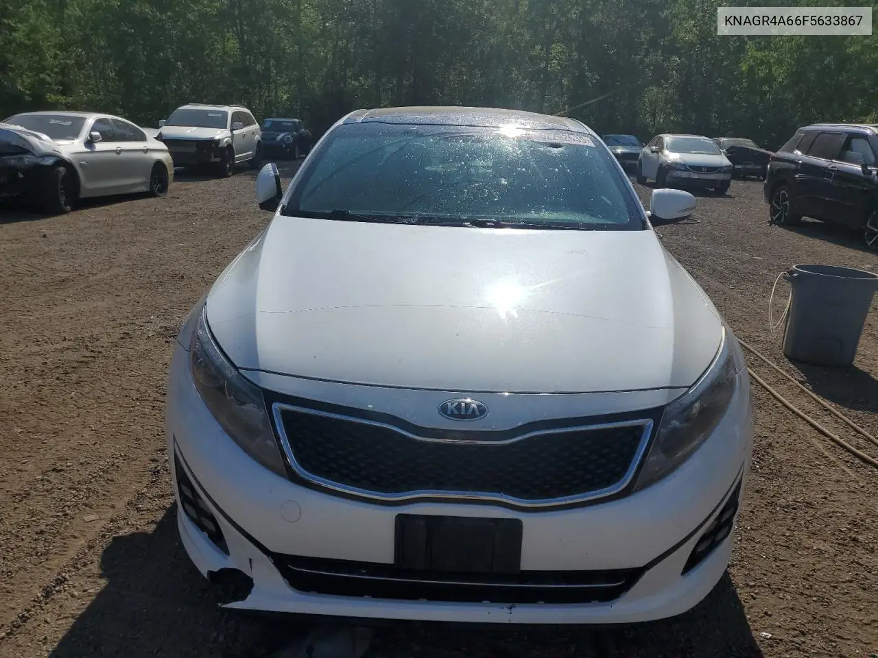 2015 Kia Optima Sx VIN: KNAGR4A66F5633867 Lot: 62292635
