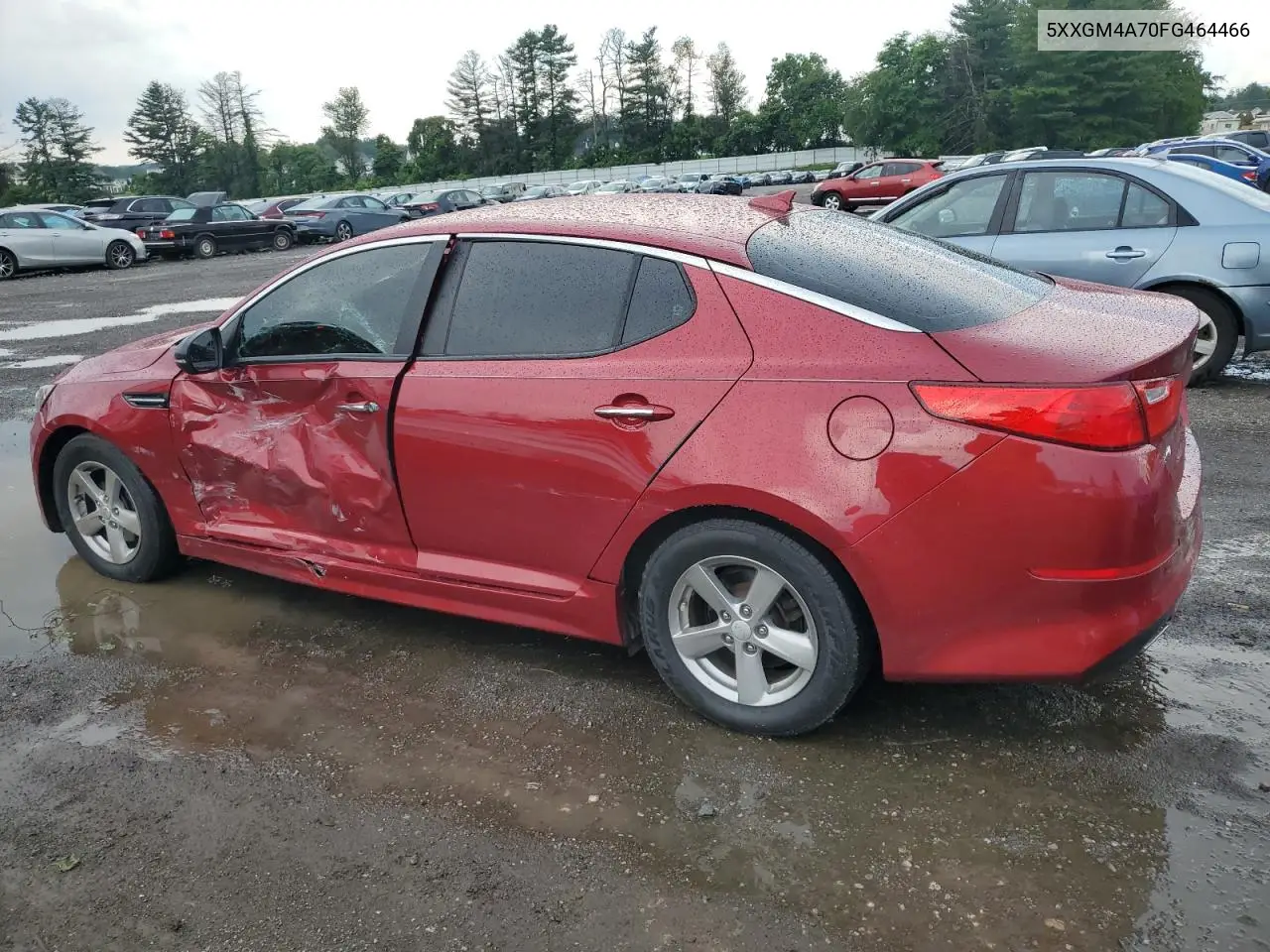 2015 Kia Optima Lx VIN: 5XXGM4A70FG464466 Lot: 62426645