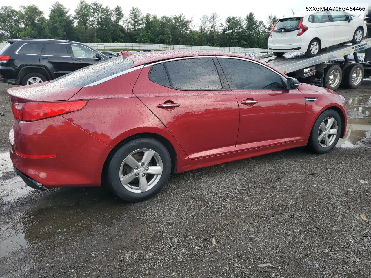 2015 Kia Optima Lx VIN: 5XXGM4A70FG464466 Lot: 62426645