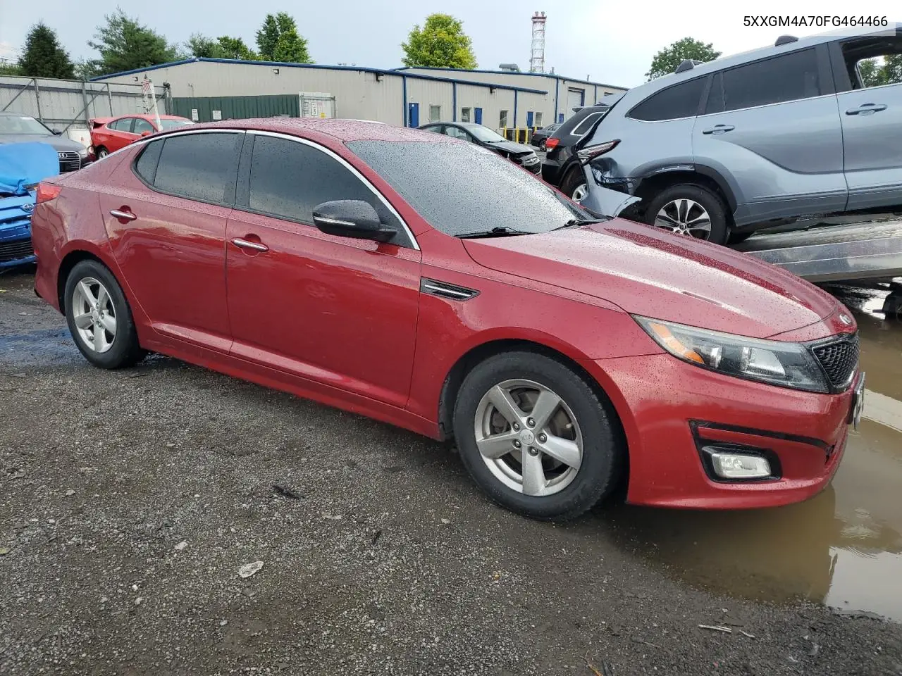 2015 Kia Optima Lx VIN: 5XXGM4A70FG464466 Lot: 62426645