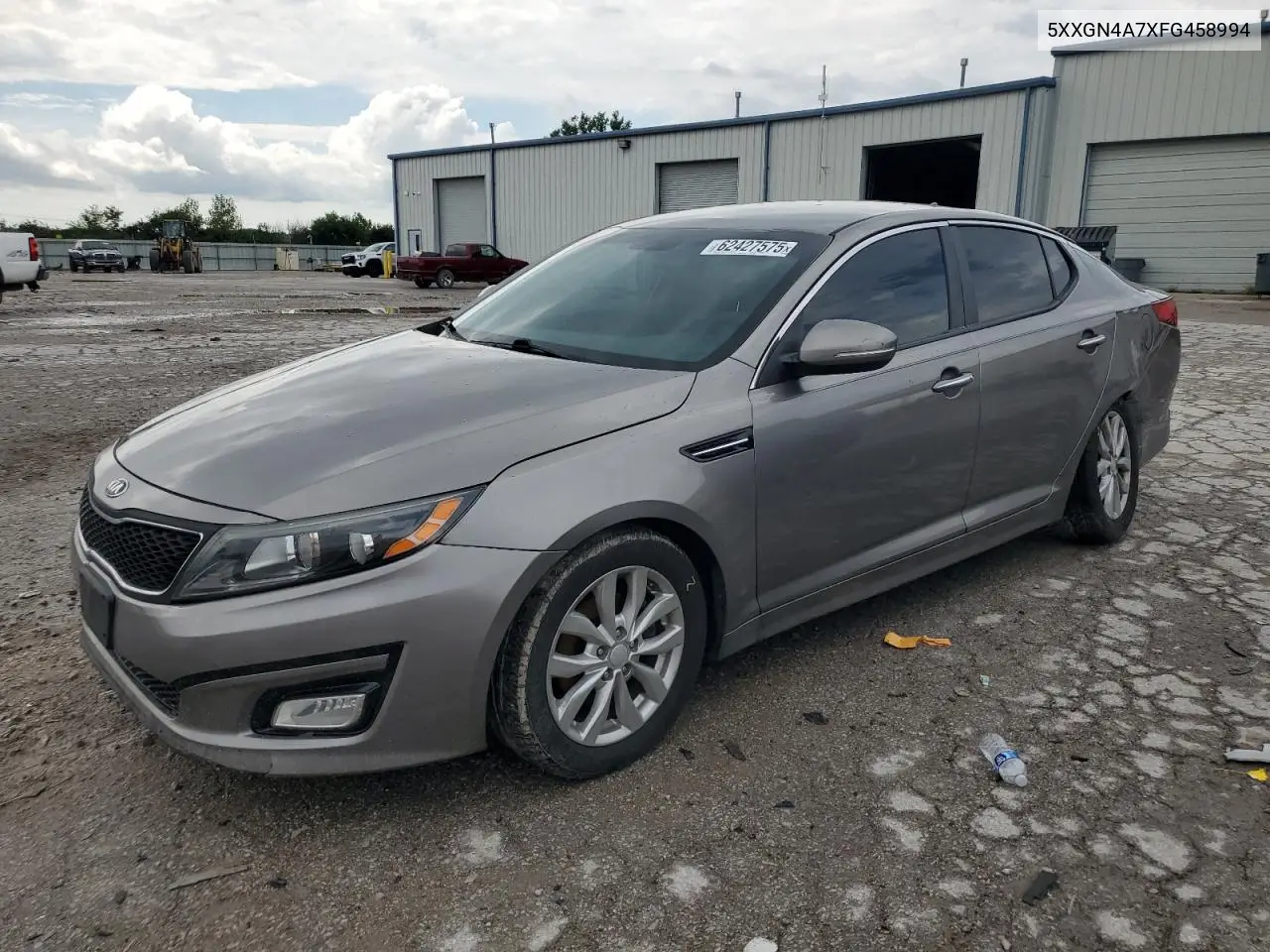 2015 Kia Optima Ex VIN: 5XXGN4A7XFG458994 Lot: 62427575
