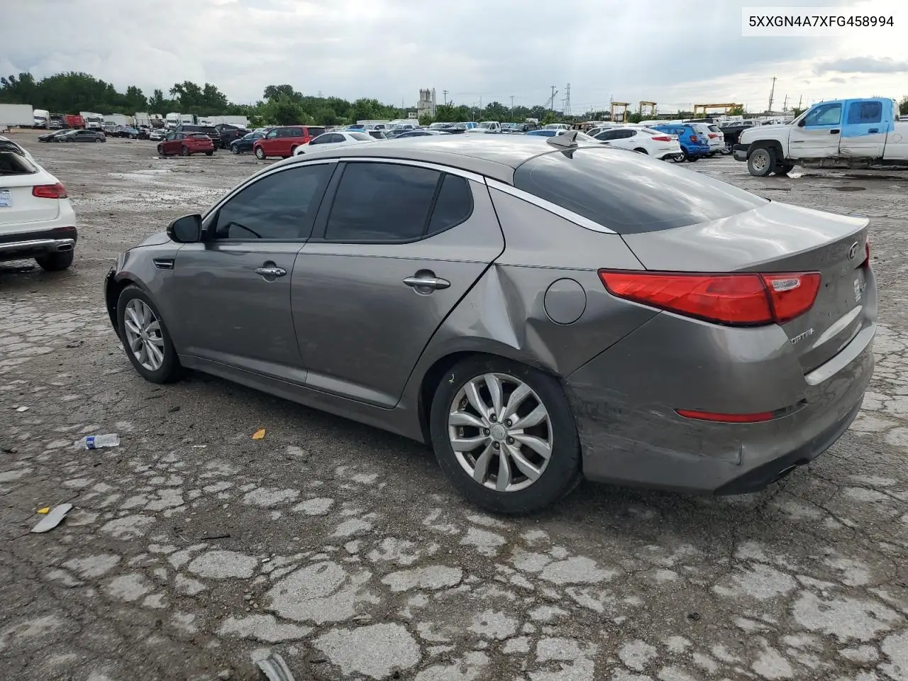 2015 Kia Optima Ex VIN: 5XXGN4A7XFG458994 Lot: 62427575