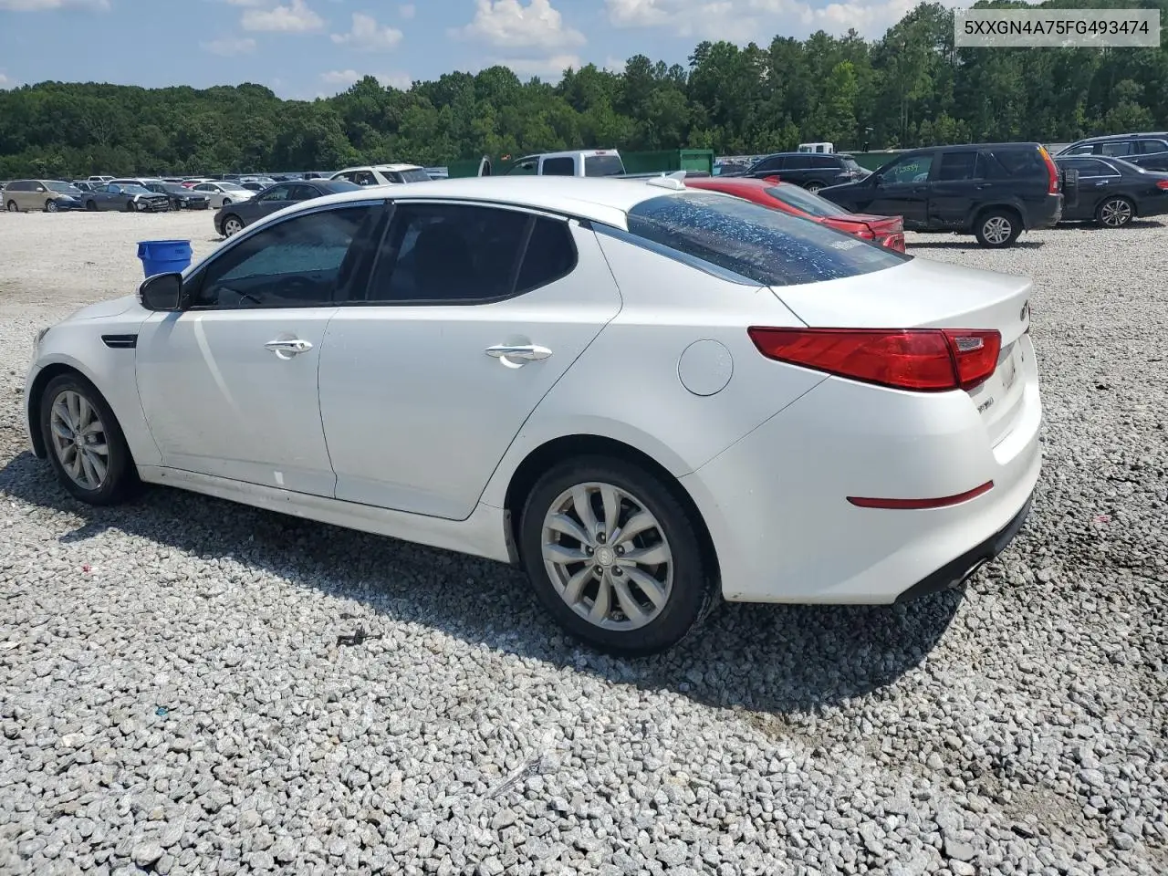 2015 Kia Optima Ex VIN: 5XXGN4A75FG493474 Lot: 62724205