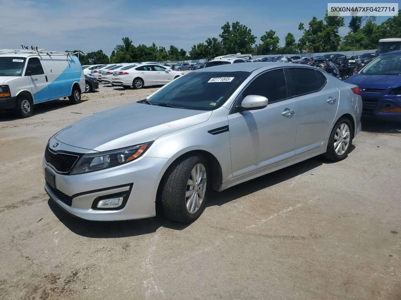 2015 Kia Optima Ex VIN: 5XXGN4A7XFG427714 Lot: 62771045