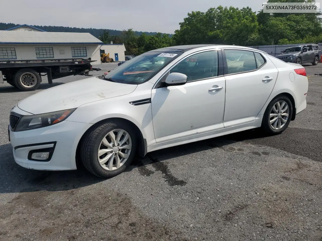 2015 Kia Optima Ex VIN: 5XXGN4A73FG359272 Lot: 62817795