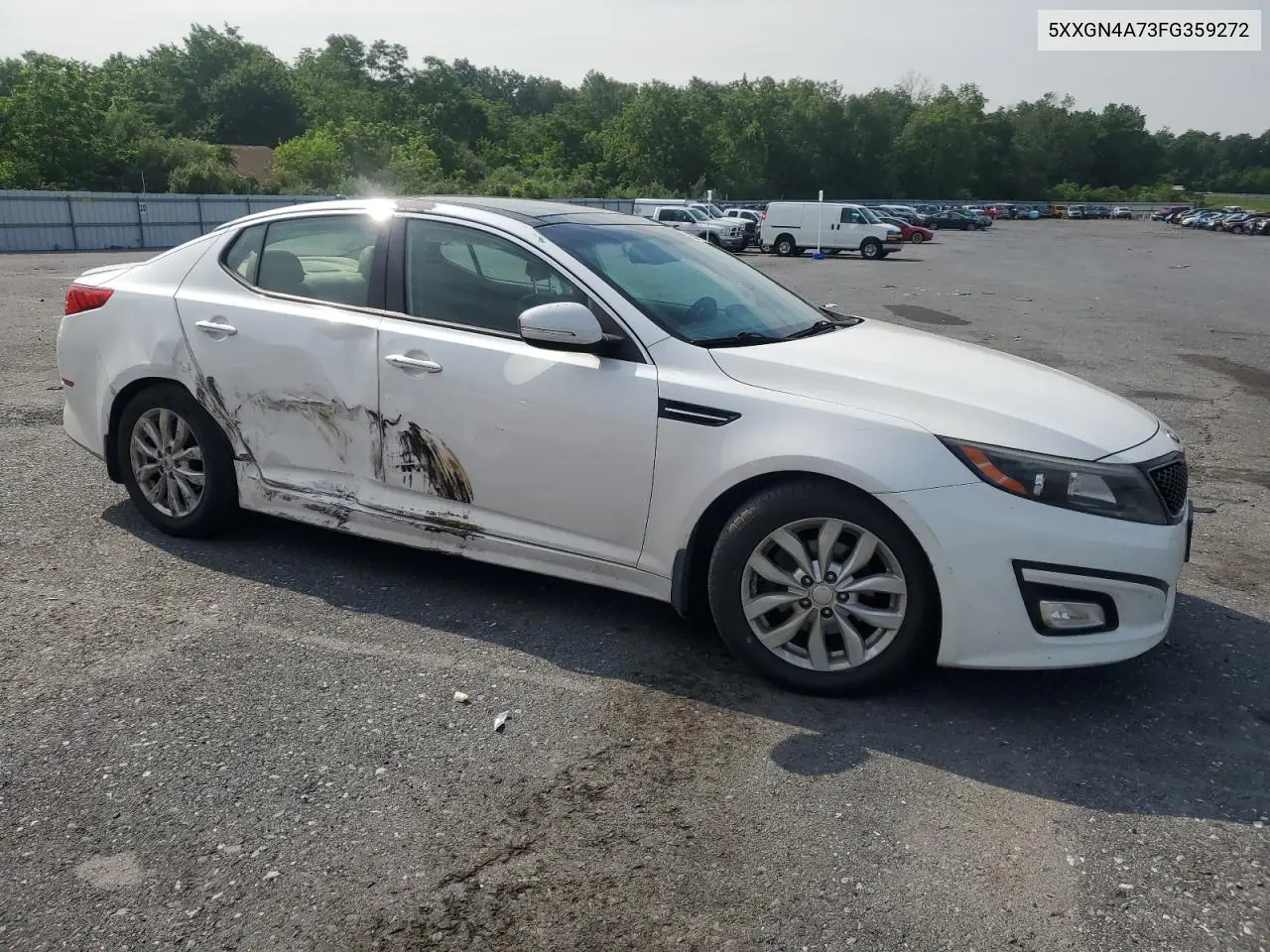 2015 Kia Optima Ex VIN: 5XXGN4A73FG359272 Lot: 62817795