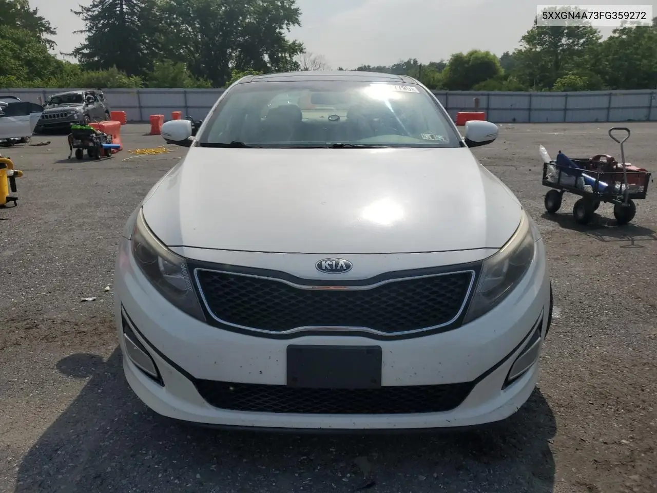 2015 Kia Optima Ex VIN: 5XXGN4A73FG359272 Lot: 62817795