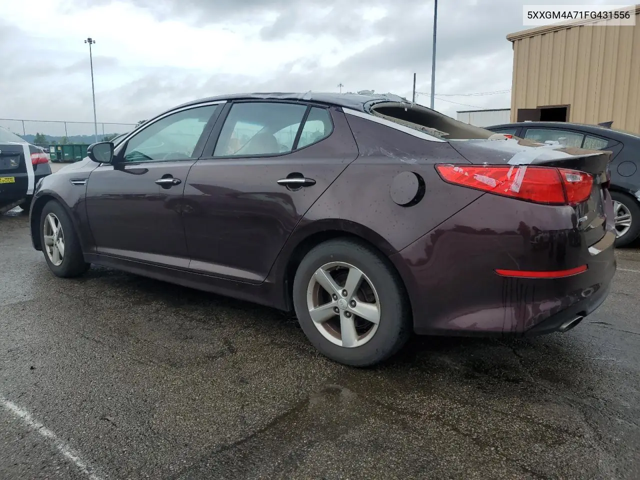 2015 Kia Optima Lx VIN: 5XXGM4A71FG431556 Lot: 62823195